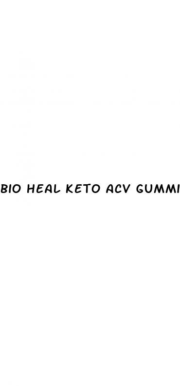 bio heal keto acv gummies