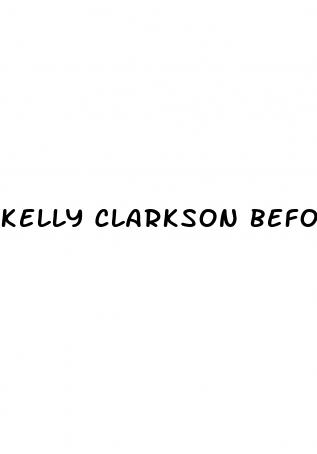 kelly clarkson before and after weight loss photos