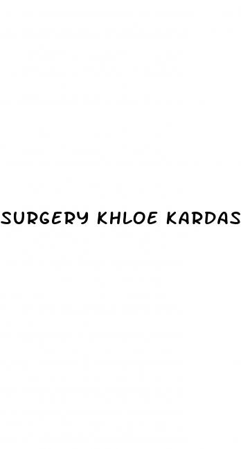 surgery khloe kardashian weight loss