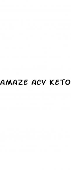 amaze acv keto gummies