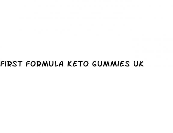 first formula keto gummies uk