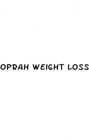 oprah weight loss contract