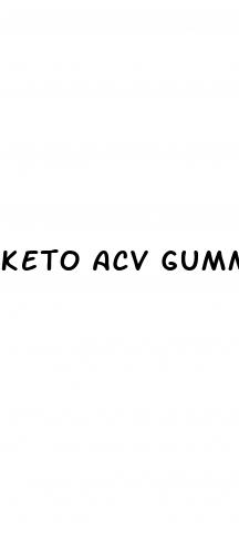 keto acv gummies safety