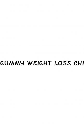 gummy weight loss chews