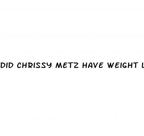 did chrissy metz have weight loss surgery