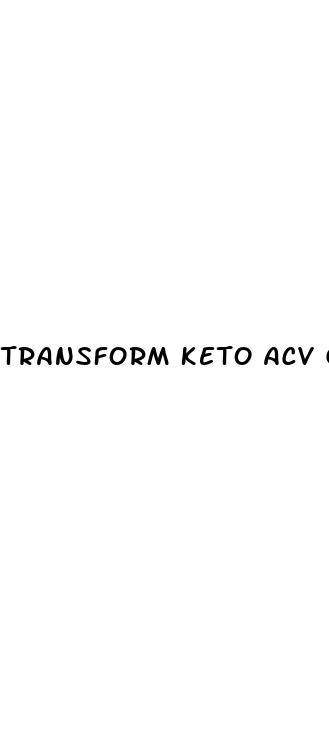 transform keto acv gummies where to buy