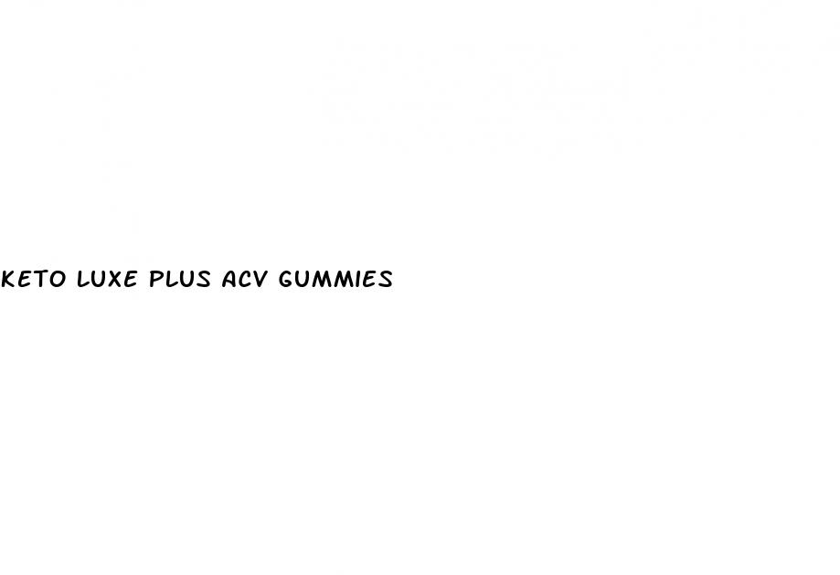 keto luxe plus acv gummies