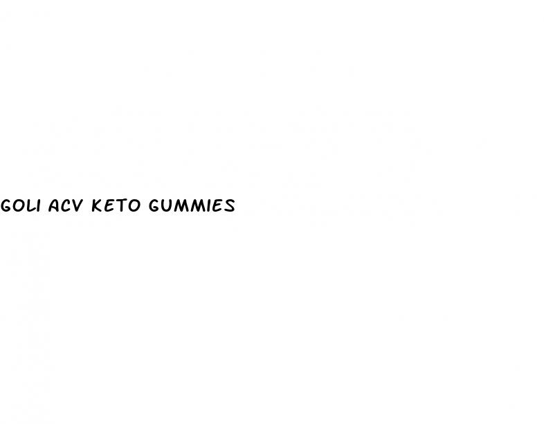 goli acv keto gummies