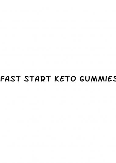 fast start keto gummies ingredients