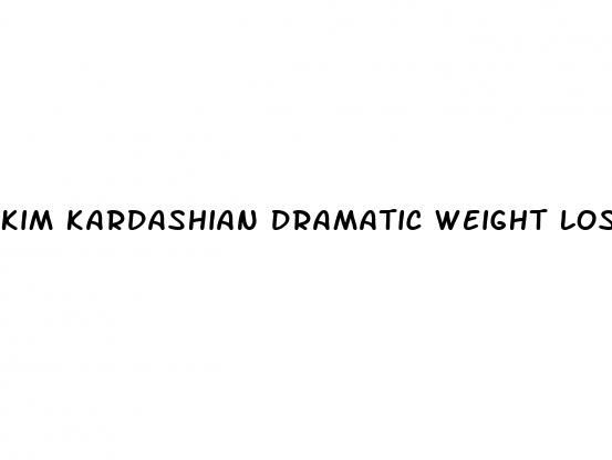 kim kardashian dramatic weight loss