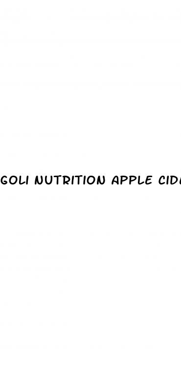 goli nutrition apple cider vinegar gummies weight loss