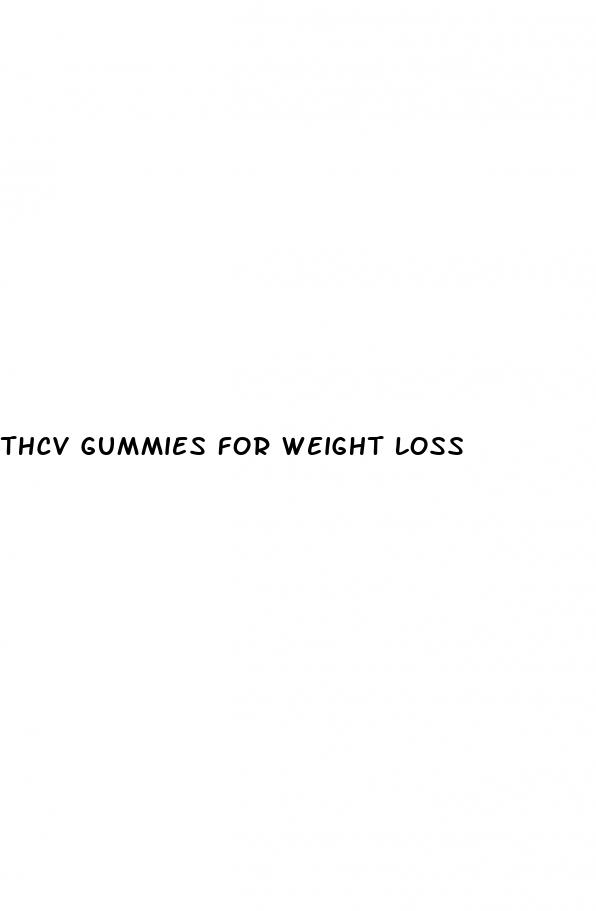 thcv gummies for weight loss