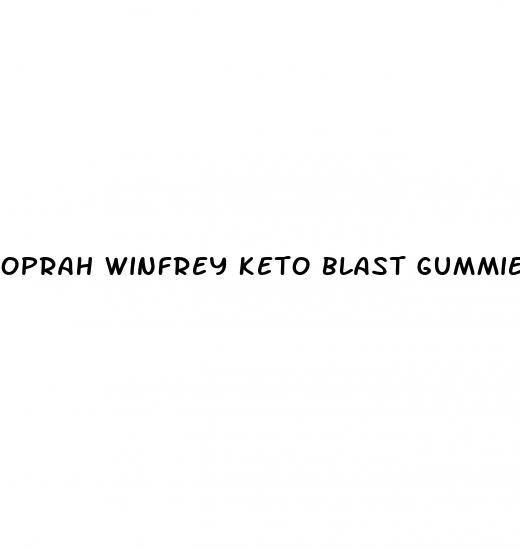 oprah winfrey keto blast gummies