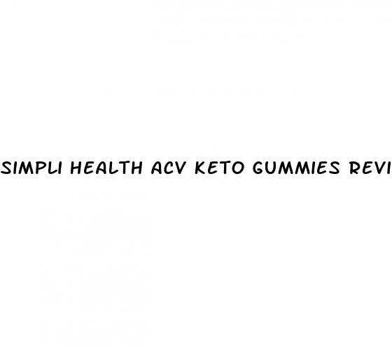 simpli health acv keto gummies review