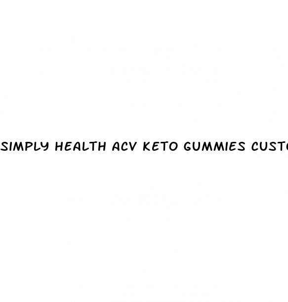 simply health acv keto gummies customer service