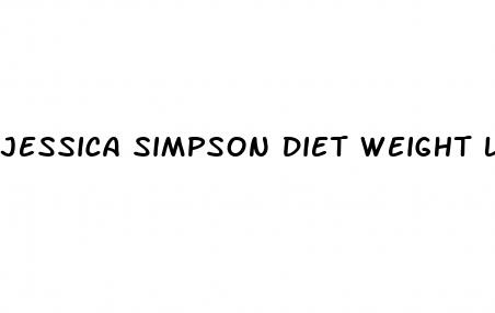 jessica simpson diet weight loss