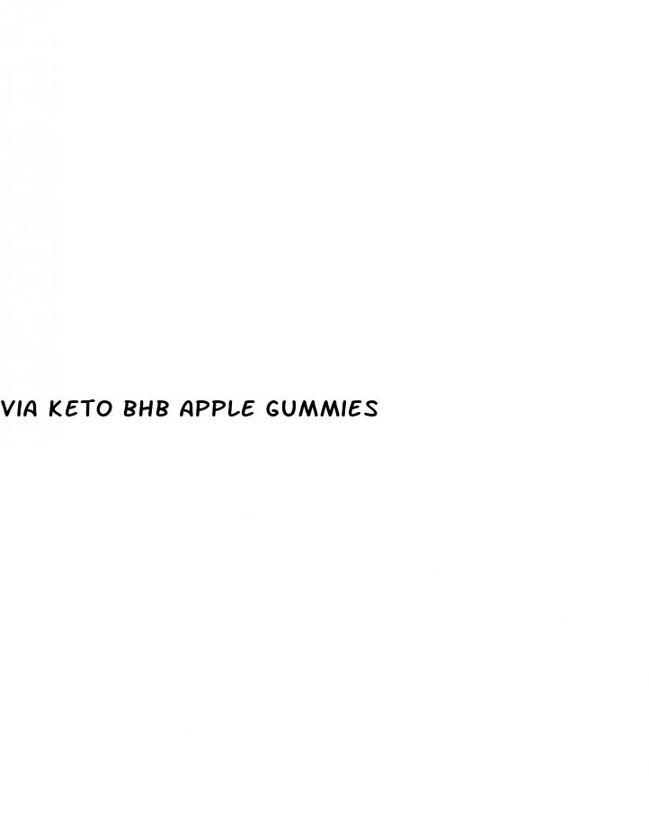 via keto bhb apple gummies