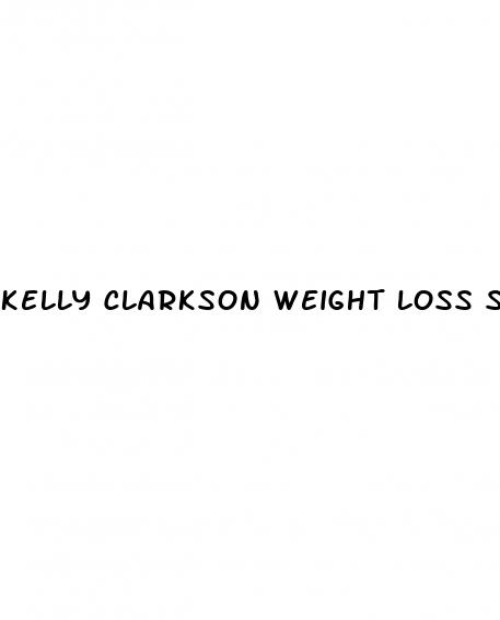 kelly clarkson weight loss supplements