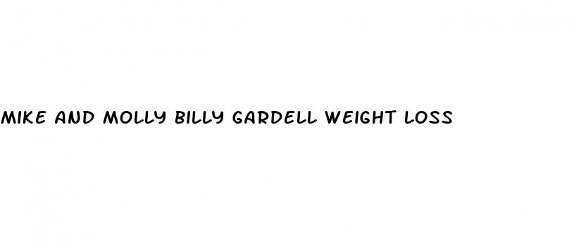 mike and molly billy gardell weight loss