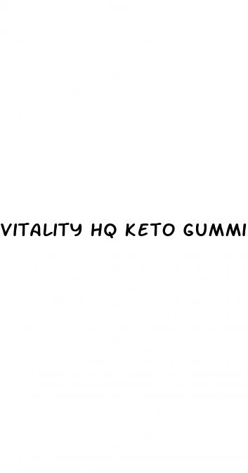 vitality hq keto gummies where to buy