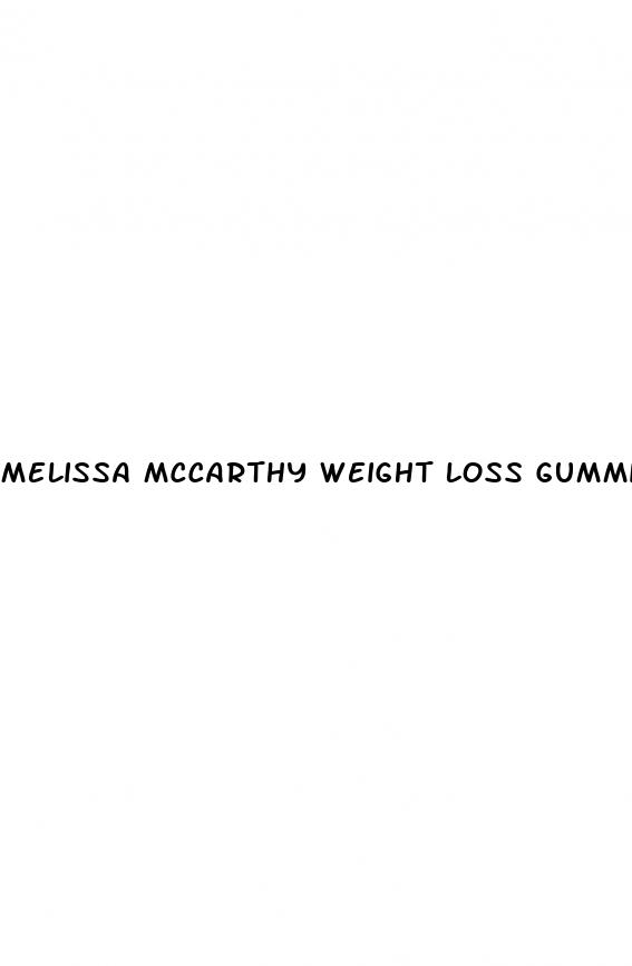 melissa mccarthy weight loss gummies