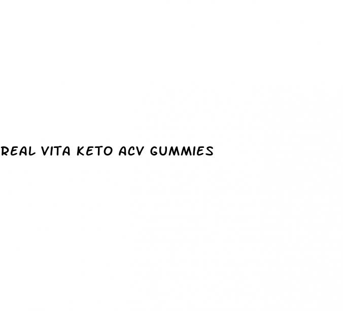 real vita keto acv gummies