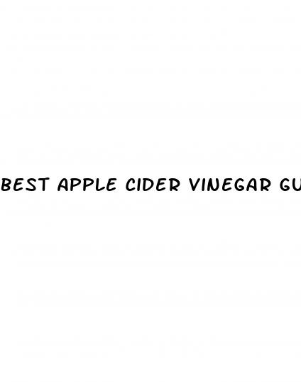 best apple cider vinegar gummies for weight loss