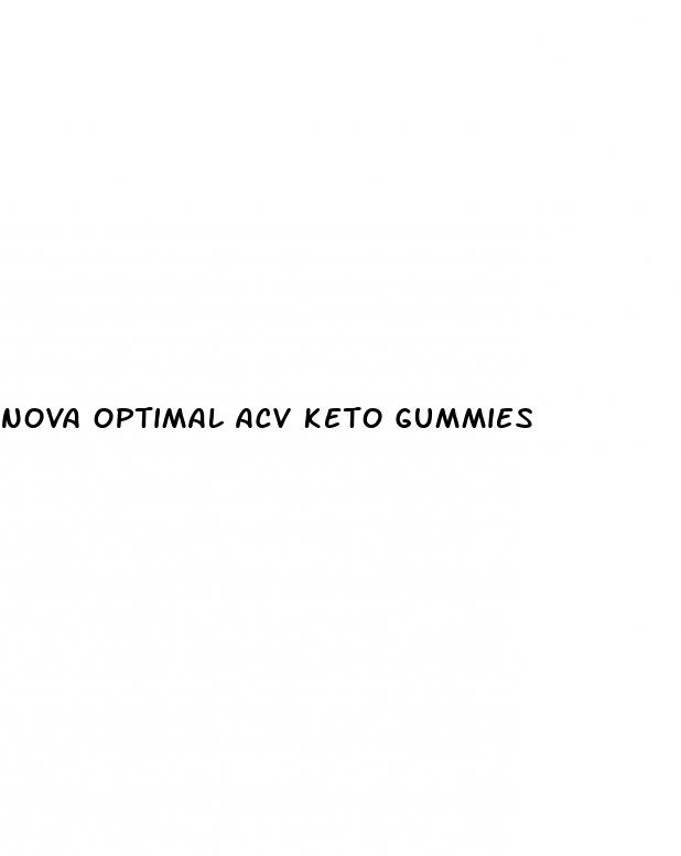 nova optimal acv keto gummies