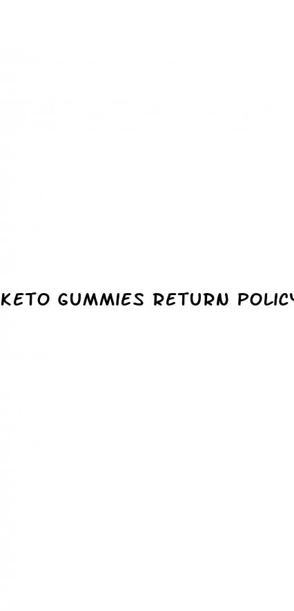 keto gummies return policy