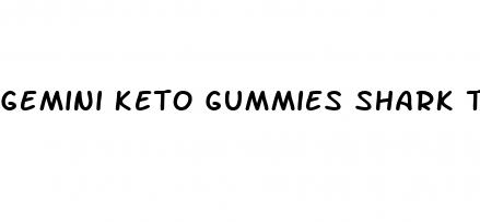 gemini keto gummies shark tank