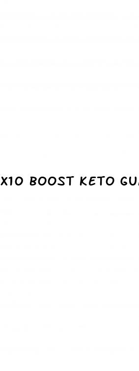 x10 boost keto gummies review