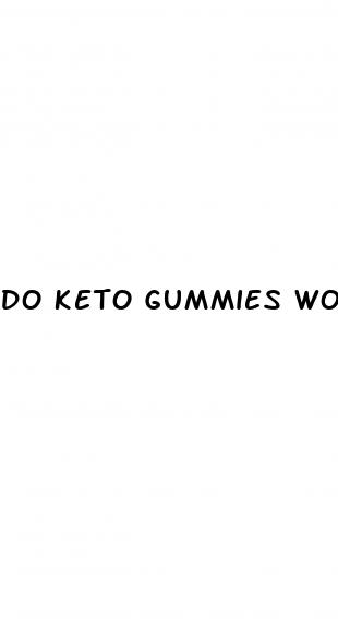 do keto gummies work for men