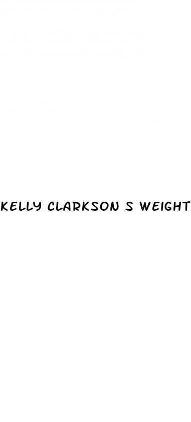 kelly clarkson s weight loss drug