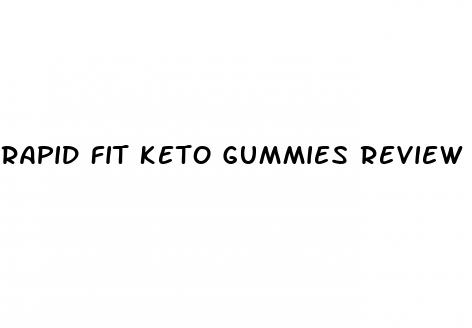 rapid fit keto gummies review