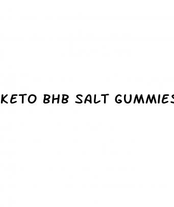 keto bhb salt gummies