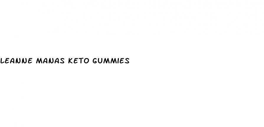 leanne manas keto gummies