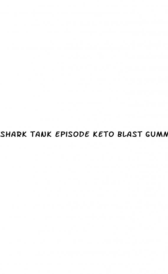 shark tank episode keto blast gummies