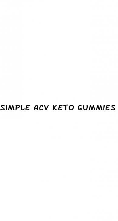 simple acv keto gummies reviews