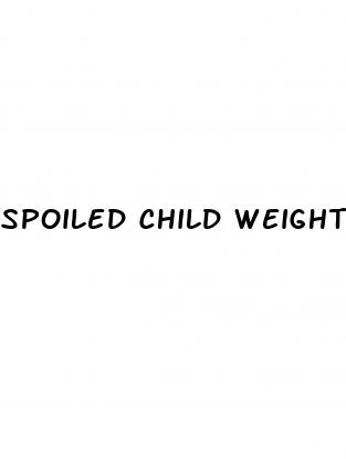 spoiled child weight loss gummies