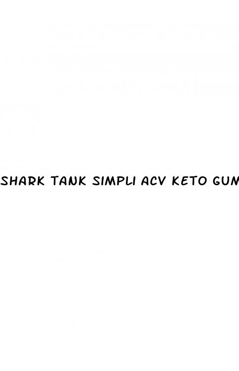 shark tank simpli acv keto gummies