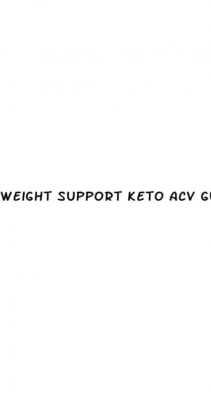 weight support keto acv gummies