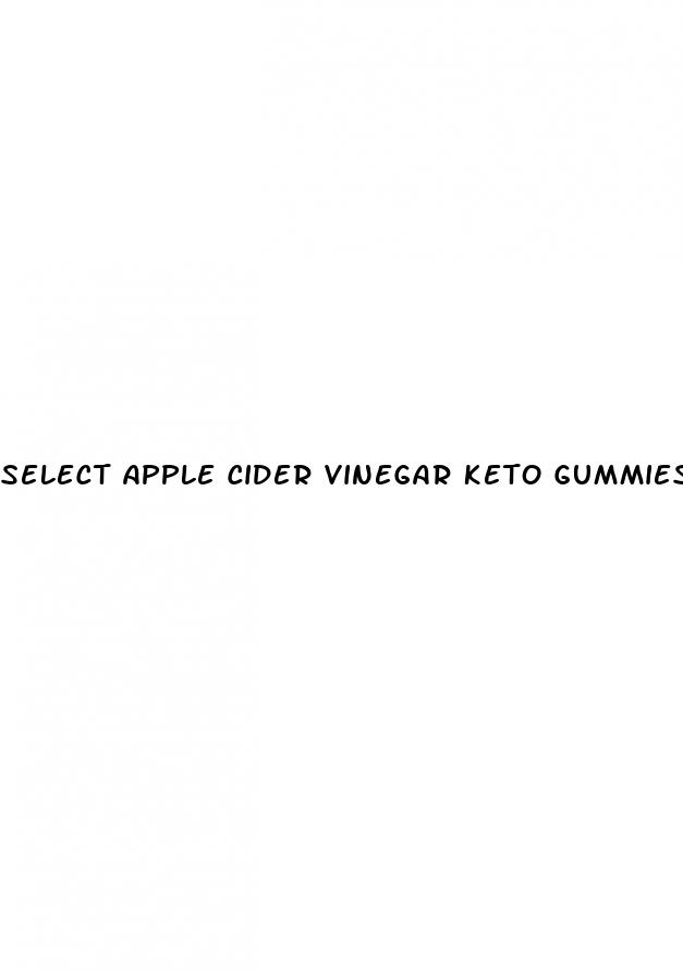 select apple cider vinegar keto gummies