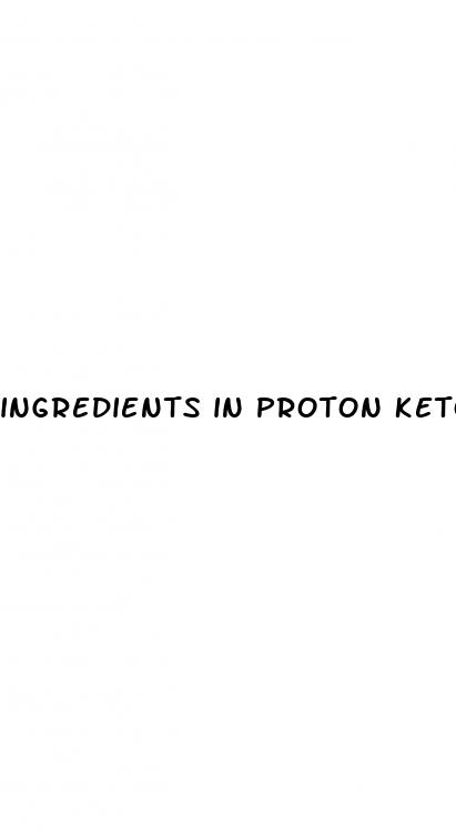 ingredients in proton keto acv gummies