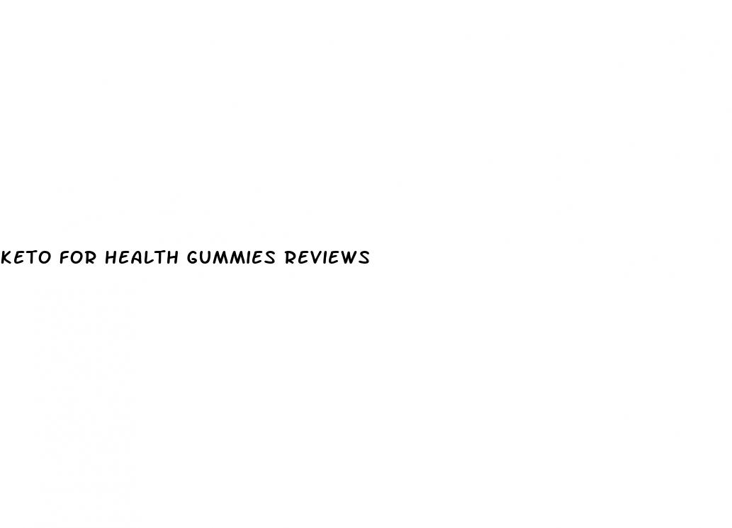 keto for health gummies reviews