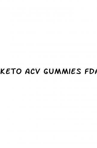 keto acv gummies fda approved