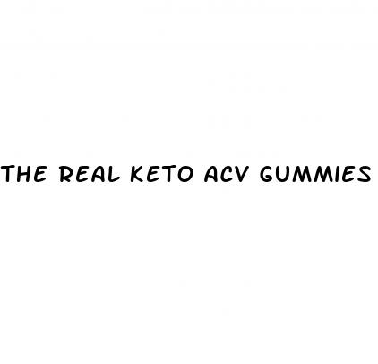 the real keto acv gummies