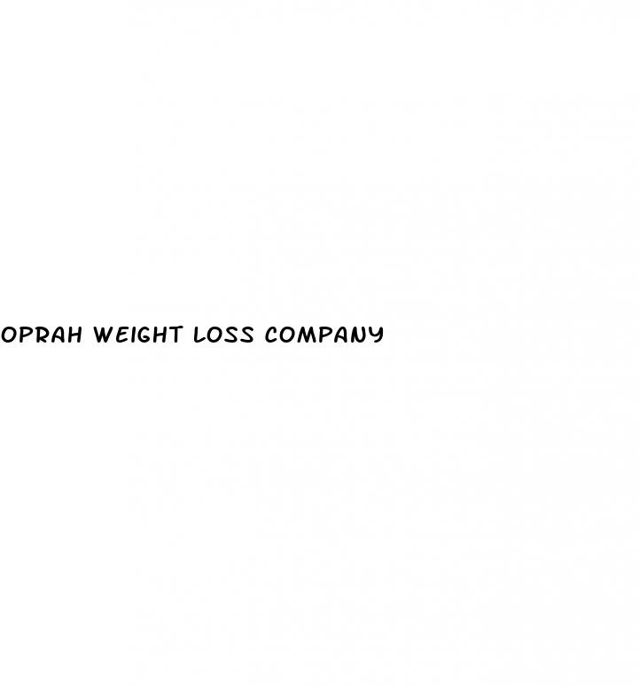 oprah weight loss company