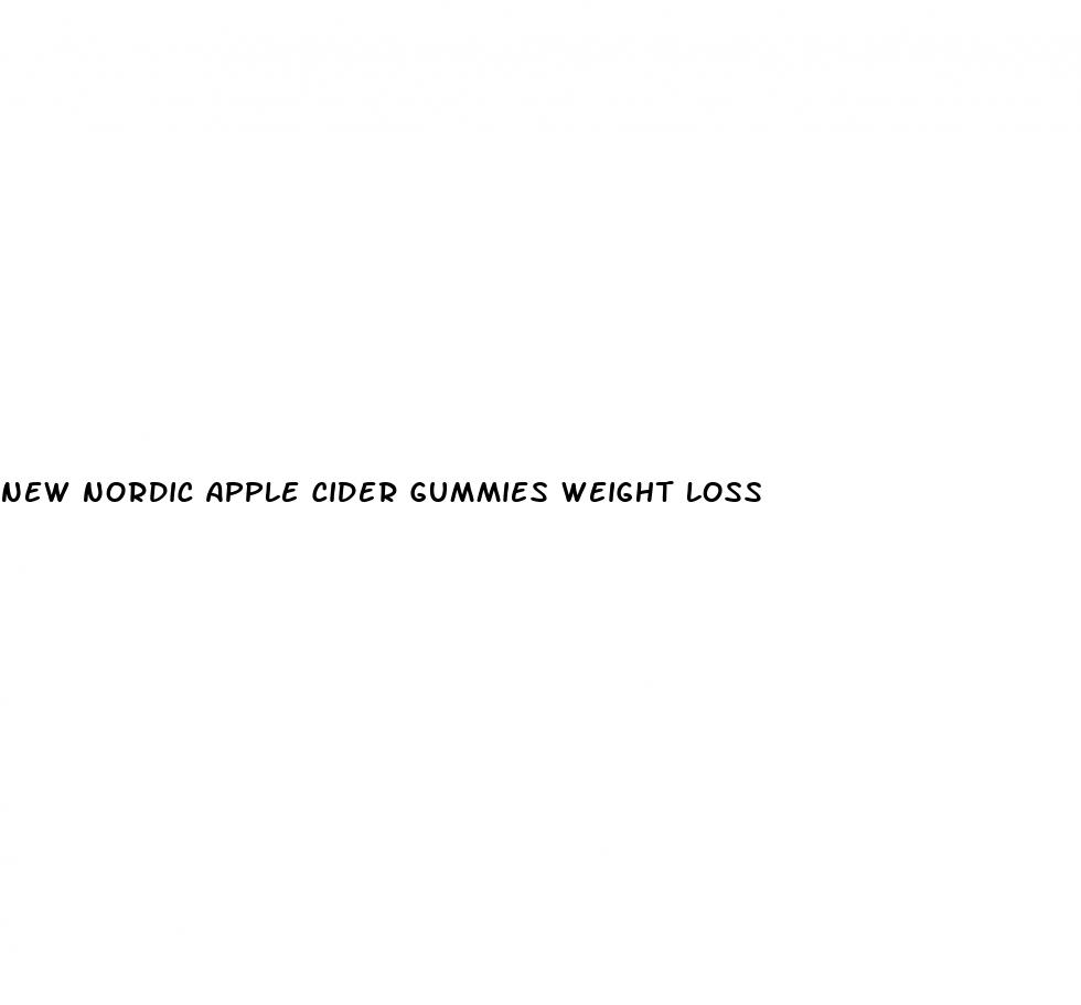 new nordic apple cider gummies weight loss