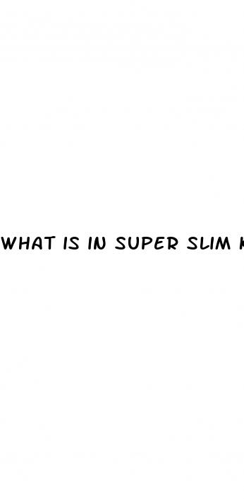 what is in super slim keto gummies