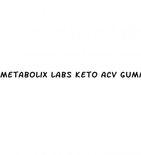 metabolix labs keto acv gummies